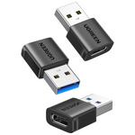 3-Pack Ugreen 10Gbps USB To USB-C Adapter