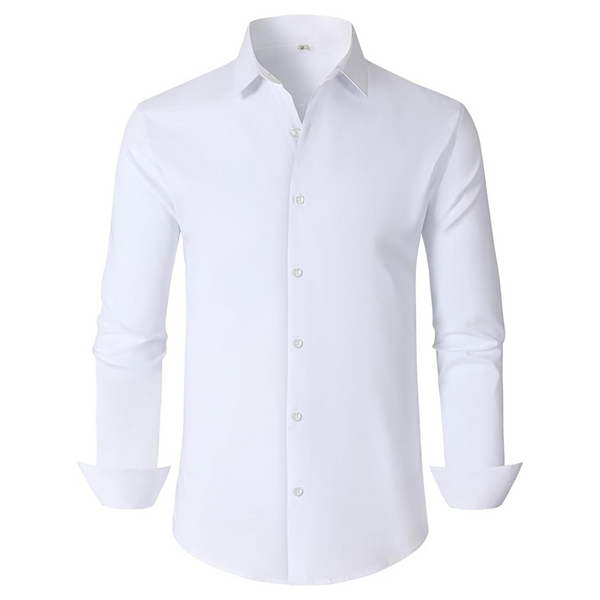 Men's Long Sleeve Wrinkle Free Button Down Shirt