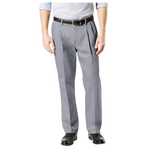 Dockers Men’s Classic Fit Signature Lux Cotton Stretch Pants-Pleated