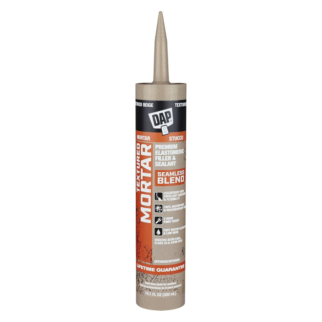 10.1 Oz DAP Textured Mortar Premium Elastomeric Latex Filler & Sealant