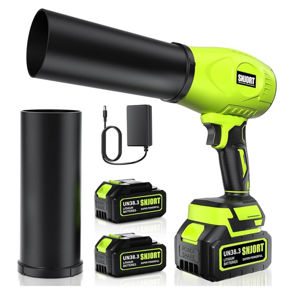 Cordless Leaf Blower With Battery & Charger (3-Colors)