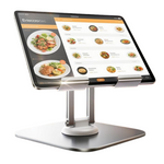 LISEN Adjustable Portable 360-Degree Metal Tablet Stand (4"-12.9")