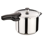 Presto 6-Quart Stainless Steel Pressure Cooker