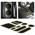 8-Piece Premium Custom Interior Non-Slip Cup Holder Inserts