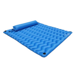 2-Person Inflatable 71" x 71" Large Lounger Pool Float
