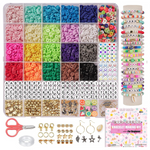 5-Piece Beginner Preppy Polymer Friendship Bracelet Making Kit