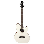 Ibanez TCY10E Talman Acoustic Guitar, Purpleheart Fretboard (Ivory)