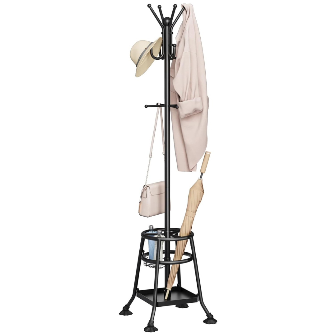 Heavy Duty Freestanding Coat Rack