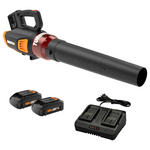Worx WG584 40V Cordless Electric Leaf Blower With Batteries & Charger