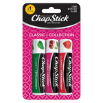 3-Pack ChapStick Spearmint, Cherry & Strawberry Lip Care Set (0.15 Oz each)