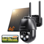 4G LTE Cellular Built-in SIM Card No WiFi Security Camera