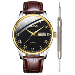 Men's Stainless Steel Analog Quartz Wrist Watch (Various)