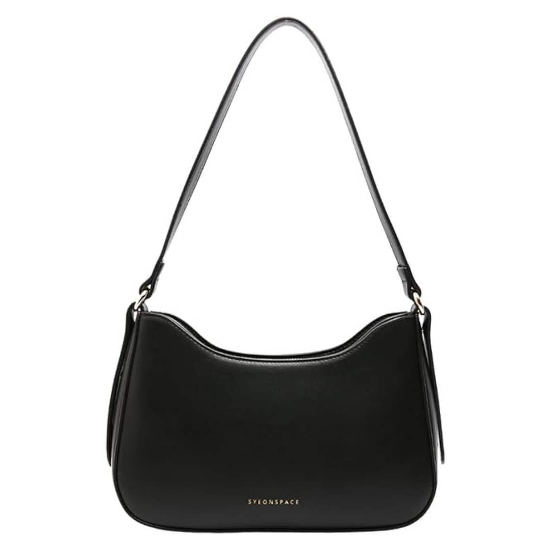 Women's Mini Black Leather Shoulder Bag (Various)
