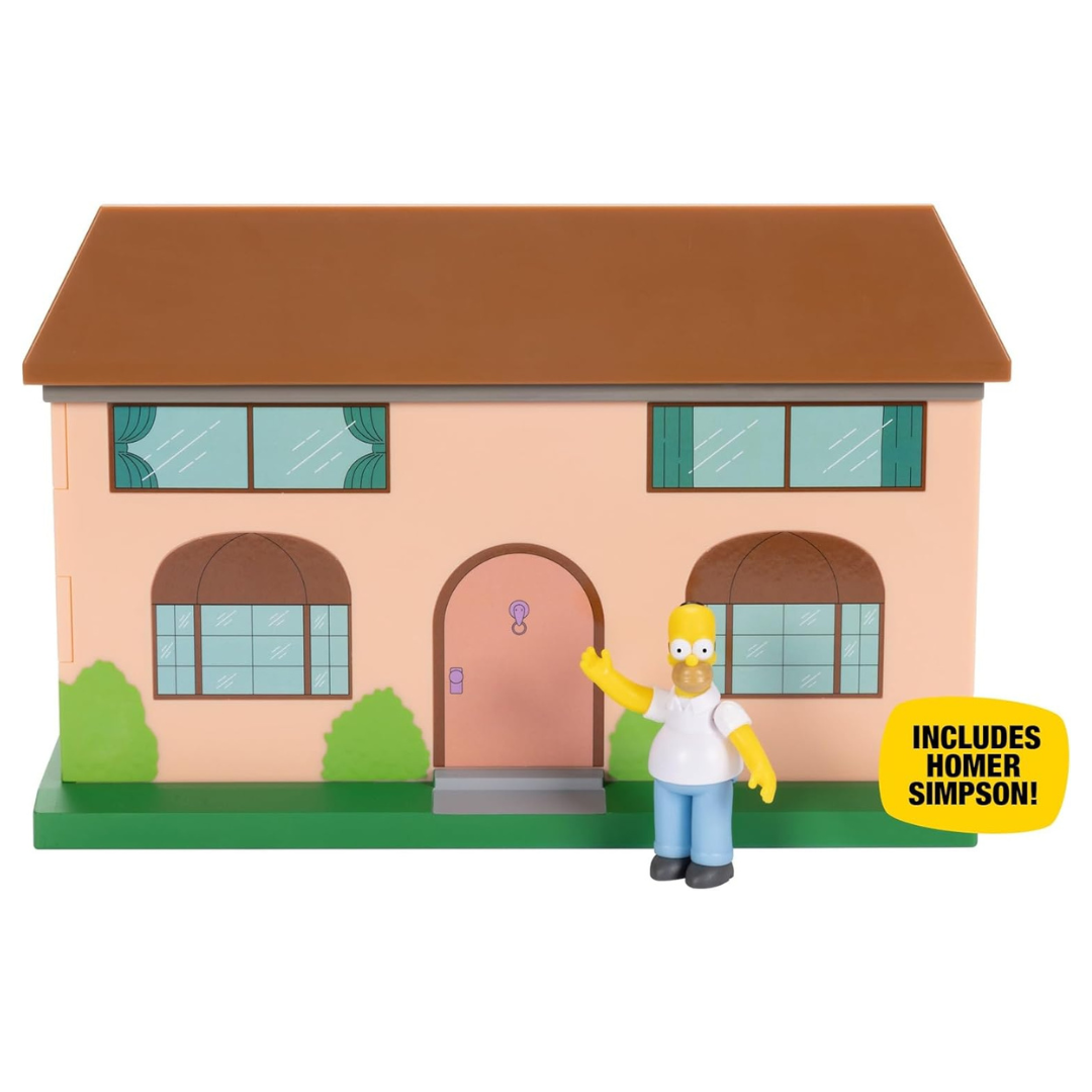 Disney The Simpsons Living Room Diorama House Playset