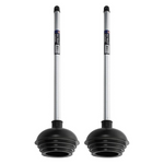 Neiko 60170A Heavy Duty Aluminum Handle Toilet Plungers