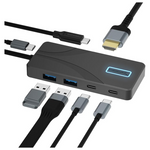 SABRENT USB Type-C 5-Port Hub with 10Gbps USB 3.2 Ports
