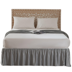 14" Drop Dust Ruffle Queen Bed Skirt w/ Split Corners