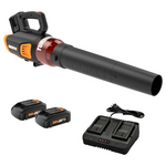 Worx WG584 40V 430CFM Brushless Cordless Leaf Blower w/ 2x 2.5Ah Batteries