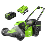 Greenworks 40V 21" Cordless Self-Propelled Lawn Mower w/5Ah Battery & Charger