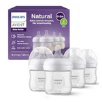 4-Pack 4-Oz Philips Avent Natural Baby Bottles