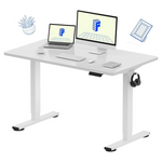FlexiSpot 48" x 24" Height Adjustable Electric Sit Stand Desk (White)