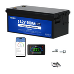 DC HOUSE 48V 100Ah Lithium Golf Cart Battery