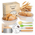 Set Of 2 TEZOU Banneton Bread Proofing Basket