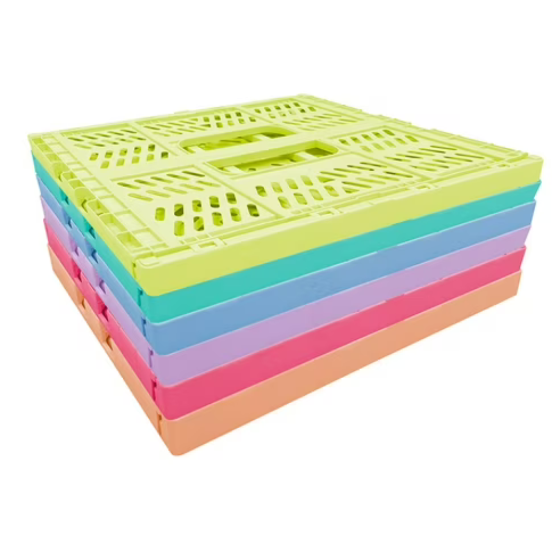 6-Count Pen+Gear Small Collapsible Bin Desktop Organizers