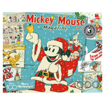 1000-Piece Buffalo Games Silver Select Santa Mickey Retro Reimagined Interlocking Jigsaw Puzzle