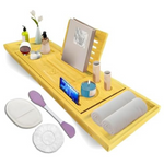 RS Sisters Collections LLC Premium Bathtub Tray With Accessories