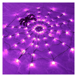 Halloween 80 LED Spider Web Lights (2 Colors)