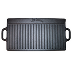 Jim Beam JB0168 Double Sided Cast Iron Griddle