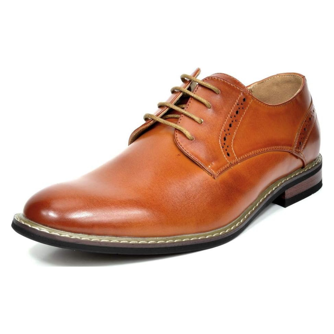 Bruno Marc Men's Leather Lined Dress Oxfords Shoes