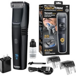 Bell+Howell Vacutrim Professional Beard Trimmer With Vacuum