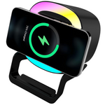 RORENSE Bluetooth Speaker Night Light With Wireless Charger