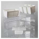 9 Pack BPA-Free Clear Stackable Storage Containers With Lids