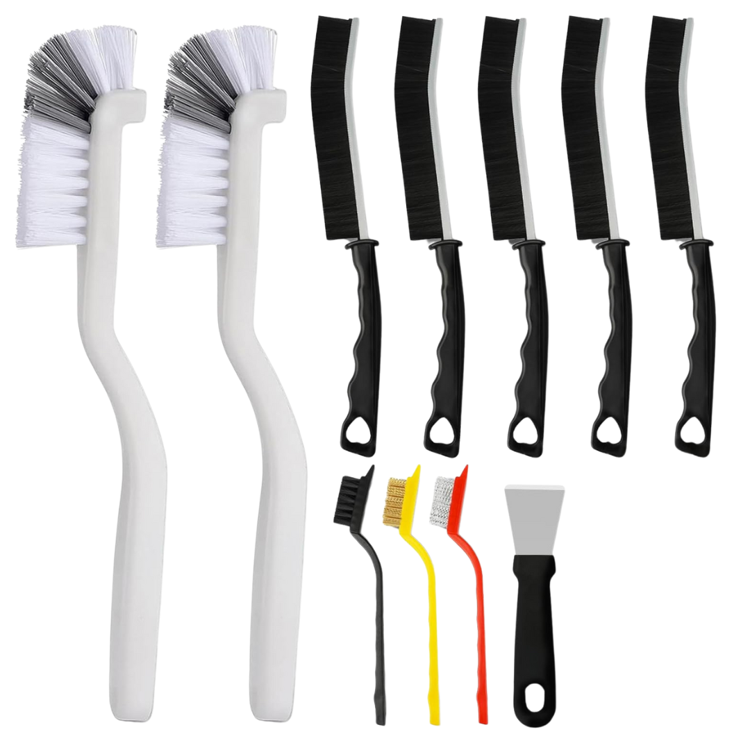 11 Pcs Crevice Cleaning Brush Set