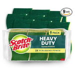 9-Pack Scotch-Brite Heavy Duty Scrub Sponges
