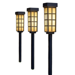 8-Pack Pasamic 24" Waterproof Solar Pathway Lights