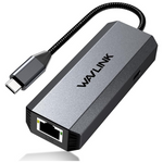 WAVLINK USB to 2.5G Ethernet Adapter with 95W Power for Laptop