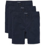 3-Pack The Children's Place Boys Stretch Chino Shorts