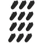 12 Pairs Of Hanes Boys’ Double Tough Cushioned No Show Socks