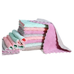 12-Pack Super Absorbent Microfiber Cleaning Cloths