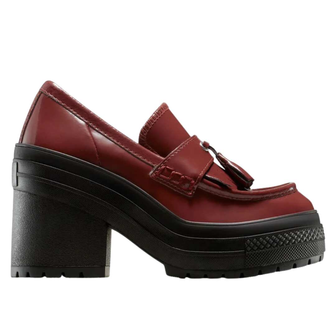 Unisex Chuck 70 De Luxe Heel Platform Leather Shoes (3 Colors)