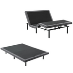 Edx Queen Size Adjustable Bed Frame With 2 USB Ports