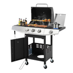 Enyopro 3 Burner 40000 BTU Stainless Steel BBQ Propane Gas Grill