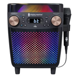 Singing Machine Portable Bluetooth System + Light Show