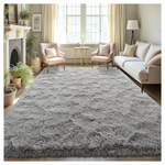 4 x 5.3ft Ultra Soft Modern Fluffy Area Rugs