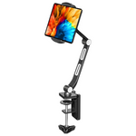 Suptek Aluminum Tablet Desk Mount Stand Flexible Cell Phone Holder