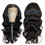 28" Body Wave Synthetic Lace Front Wig For Women